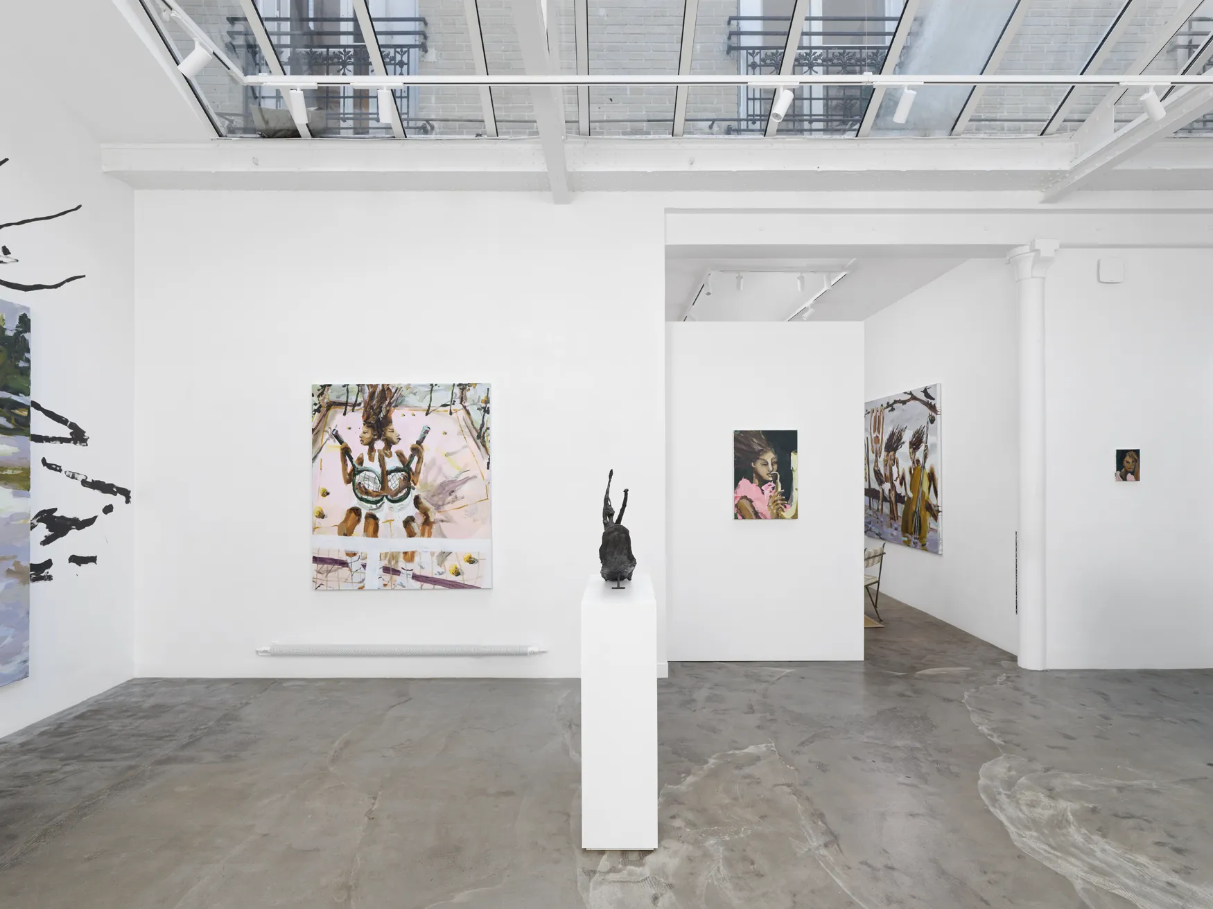 Installation view, Skipping the Beat, Ketabi Bourdet, Paris, 2025
