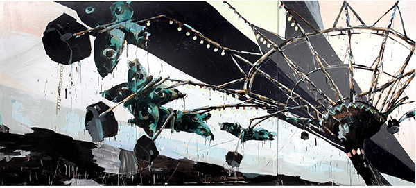 Installation view, The Exquisite Capabilities of the Flying Carpet, Skive Ny Kunstmuseum, 2009