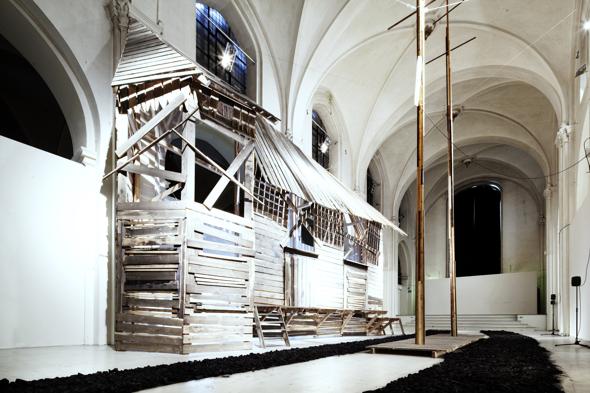 Installation view, The Silent Station, Nikolaj Kunsthal, 2012